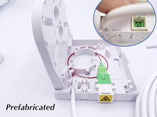 Elfcam cable fibra óptica monomodo 25m