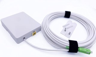 Elfcam cable fibra óptica monomodo 25m