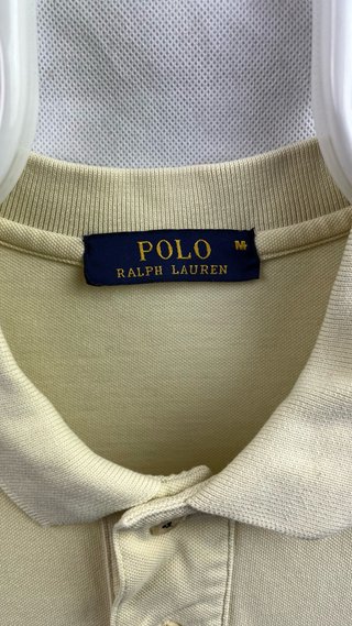 Polo Ralph Lauren Amarillo Pálido Talla M