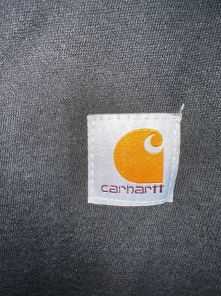 Sudadera Carhartt Zip 3/4 Negra