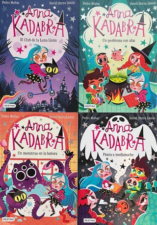 Libros varios Anna Kadabra 1-9