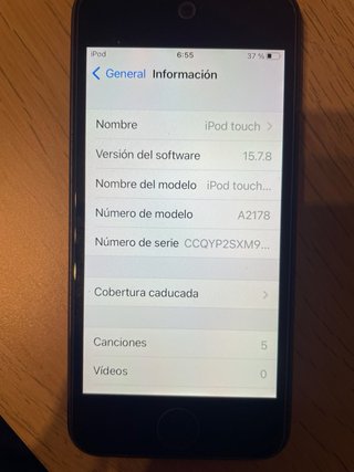 iPod touch 7ª gen 128gb