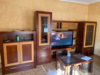 Mueble de salón modular madera