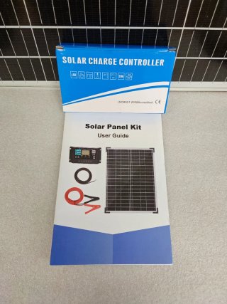 Kit Panel Solar + Controlador Carga