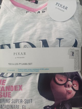Pijama Pixar Edna Disney Talla S