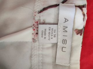 Falda larga estampada floral