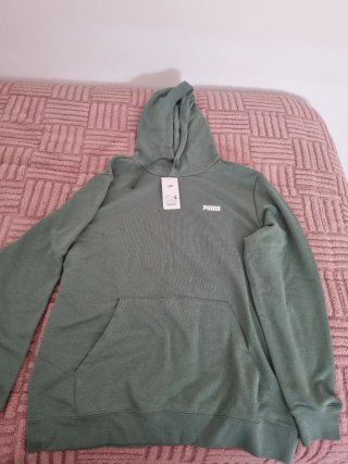 Sudadera Puma Hombre Talla XL Verde