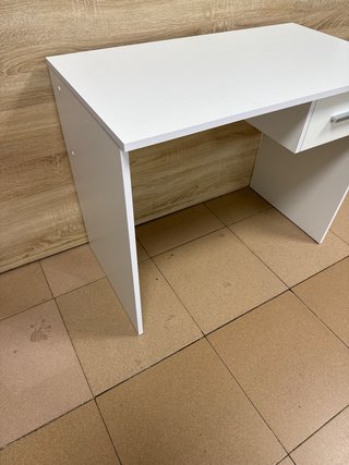 Escritorio blanco 90x50x74 cm