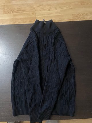 Jersey Polo Ralph Lauren Negro Cable Knit