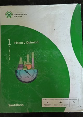 Física y química 1 Bachillerato
