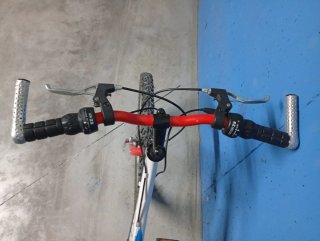 Bicicleta Infantil Oregon Roja y Blanca