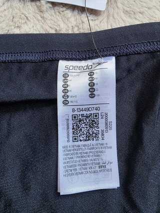 Bañador Speedo Negro Nuevo Talla M