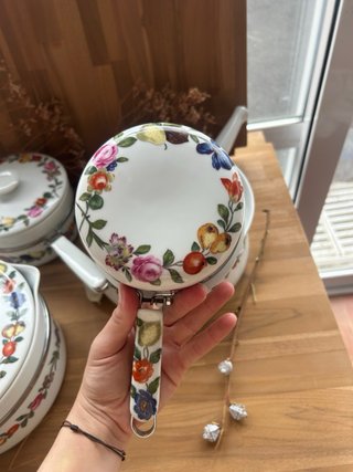 Cazuelas porcelana de Paris