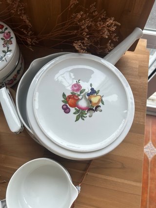 Cazuelas porcelana de Paris