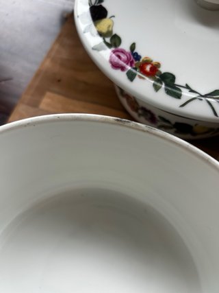 Cazuelas porcelana de Paris