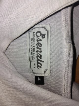Sudadera Esenziaclub Blanca Talla M