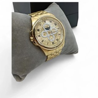 RELOJ LANSCOTTE DORADO 361L CON CAJA