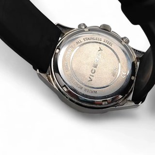 RELOJ VICEROY 40521  NEGRO Y PLATEADO