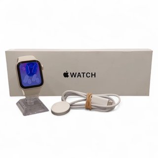 APPLEWATCH SE 3 40MM ALUMINIO GPS / CELL 100% BATERIA + CORREA BEIGE + CARGADOR + CAJA
