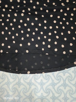 T-shirt Zara pois grigio e nero