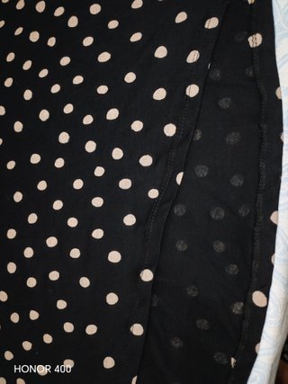 T-shirt Zara pois grigio e nero