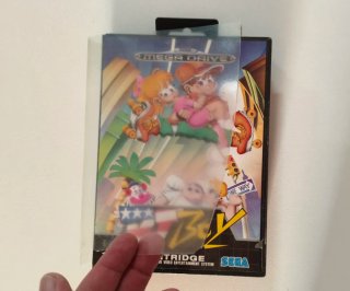 Caja DJ Boy Mega Drive original
