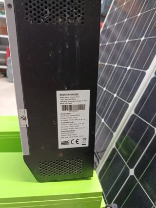 Inversor y placas solares