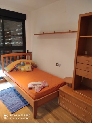 Dormitorio 1,05 con somier y colchón