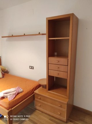 Dormitorio 1,05 con somier y colchón