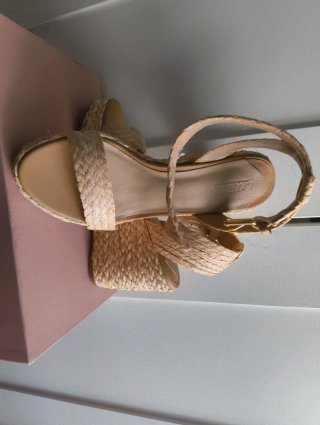 Ralph Lauren sandalias de cuña