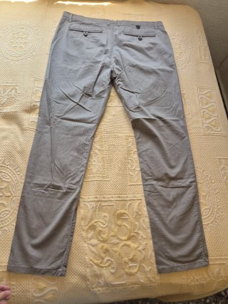 Pantalón slim Springfield gris hombre