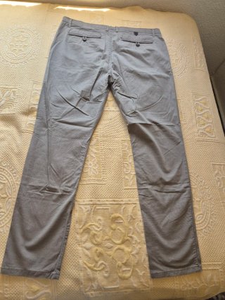 Pantalón slim Springfield gris hombre