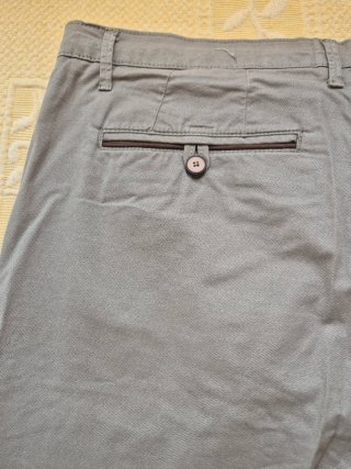 Pantalón slim Springfield gris hombre