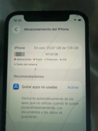 iPhone 12 mini negro 128GB