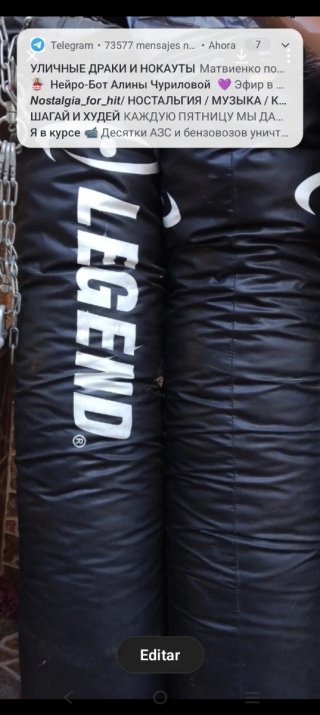Saco Boxeo Profesional LEGEND 180cm