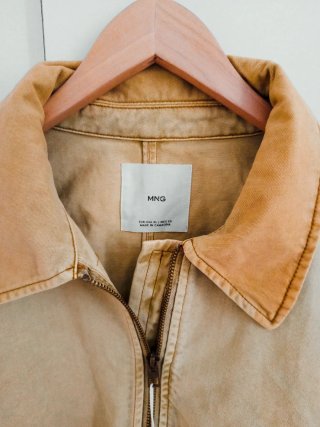 Chaqueta worker Mango XL/42 efecto tie-dye