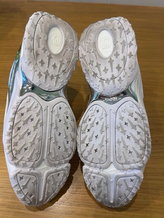 Zapatillas Niño blanca/plateadas