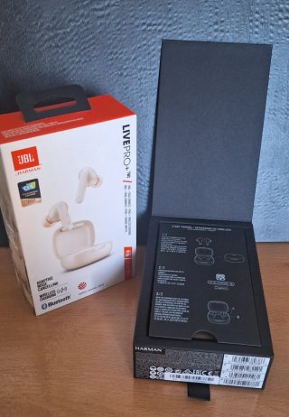 Cascos JBL Live PRO+ TWS Beige/Rosa