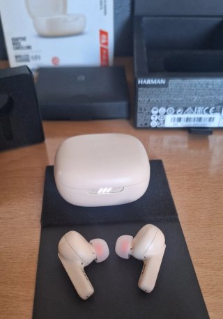 Cascos JBL Live PRO+ TWS Beige/Rosa