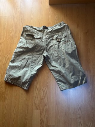 Pantalón Pirata Verde Oliva