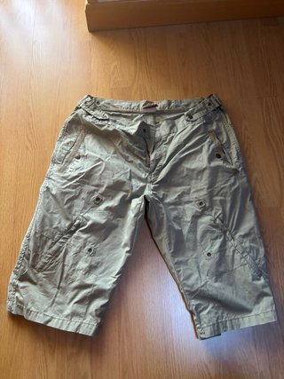 Pantalón Pirata Verde Oliva