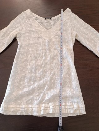 Blusa Massimo Dutti Seda y Algodón