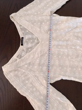Blusa Massimo Dutti Seda y Algodón