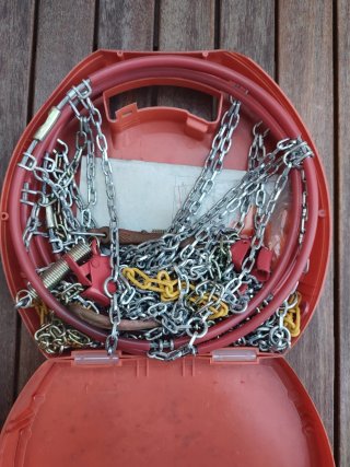 Cadenas para nieve JOPE modelo E-9 sin usar