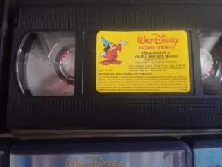 Lote VHS Disney Clásicos y Películas Infantiles