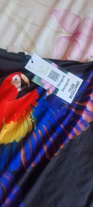 Camiseta Desigual x Tyler McGillivary Asimétrica
