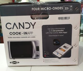 Microondas Candy 22L Grill Plateado Nuevo