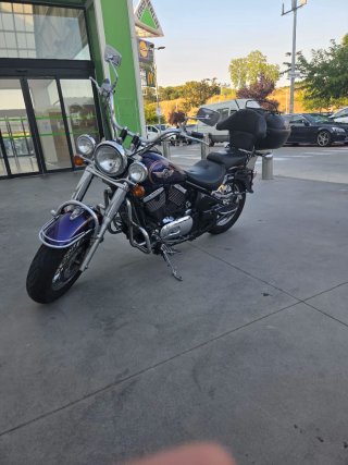 Kawasaki Vn 800 Classic Cruiser Morado