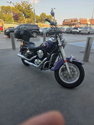 Kawasaki Vn 800 Classic Cruiser Morado