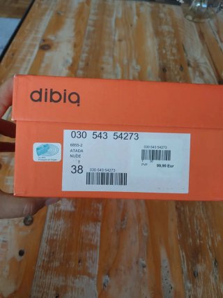 Zapatos DIBIA piel nude mujer